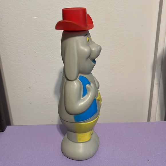 Deputy Dawg Bubble Bath Plastic Bottle Terrytoons Soaky True Vintage Houseware - Picture 4 of 6